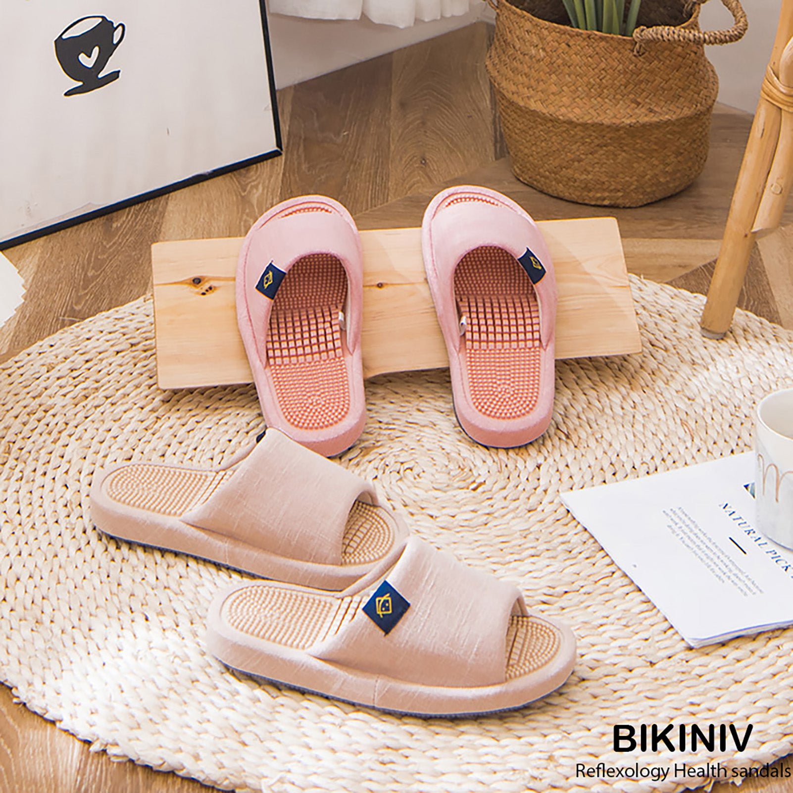 Reflexology & Acupressure Massage Slippers Sandals